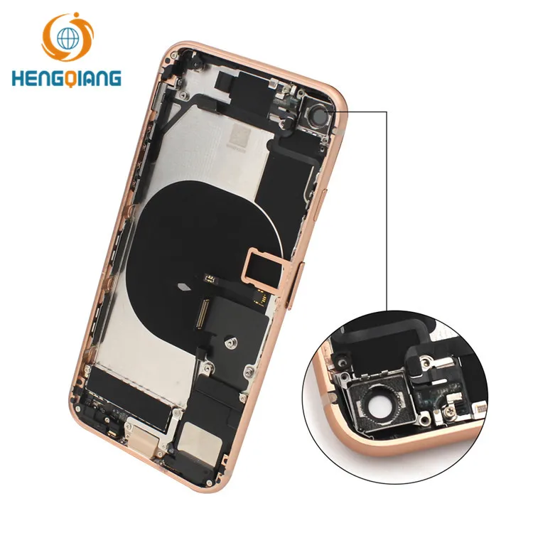 

H-A8G for iphone 8 housing assembly,for iphone 8 back housing assembly