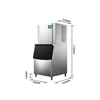 Trader Low Price Hot Selling Air Cooling Type New Condition Ice Maker