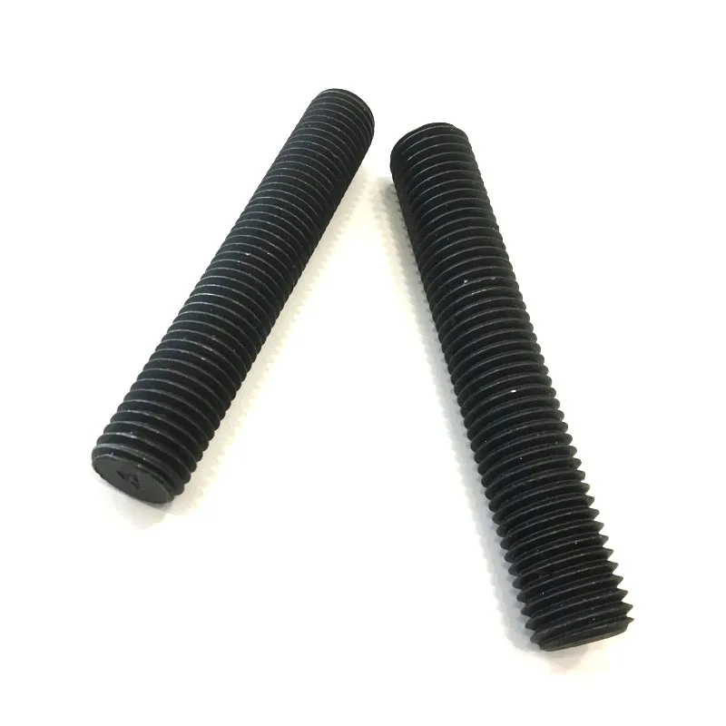 
black color astm a193 grade b7 stud bolts 