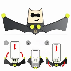 Bat's Cartoon Gravity Car Phone Stand, Universal Safe Grip Car Bat's Feet Cell Phone Holder For 4.0-6.8 inch Smartphones