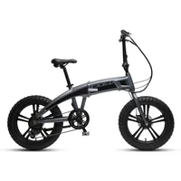 

Trendy Design Hidden Battery 500W Motor Fat Tire Electric Folding Fat Bike