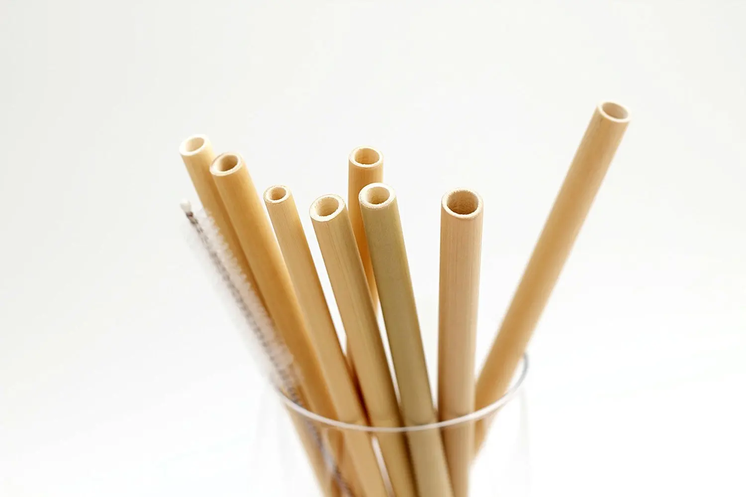 Natural Straws Bamboo Amazon Supplier Bamboo Wooden Drinking Straws