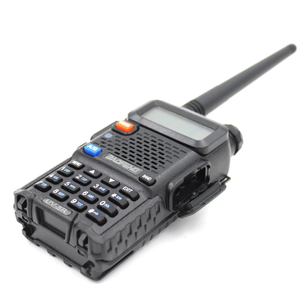 Black Long Range Baofeng Uv-5r 8w Walkie Talkie Dual Band 136-174/400 ...