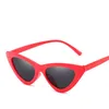 Fashion cat eye sunglasses women small triangle vintage sunglasses female