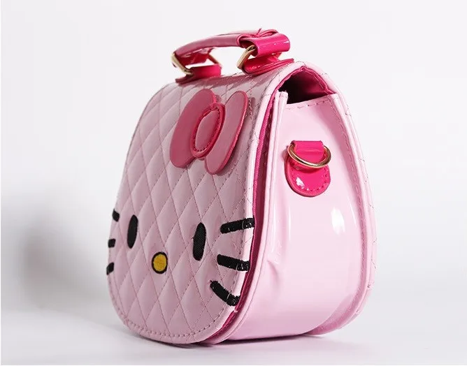 hello kitty 猫咪迷你标志儿童 pu 手提包儿童单肩包