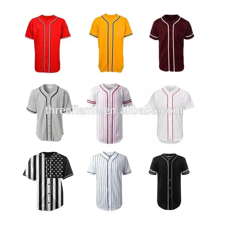 Wholesale Blank Baseball Jersey White Custom College Softball T Shirt From  m.