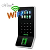 ZK F22 TCP/IP WiFi Biometric Fingerprint Access Control System Door Access Control With Time Attendance Fingerprint Reader