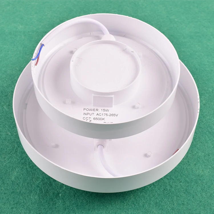 European Style Modern IP65 White Surface Mounted Round Led Ceiling Light 20w