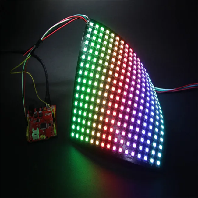 Ws2812 8x8 64 Bit Matrix 5050 Led Rgb Full Color Black Board Buy Ws2812 Matrixws2812 8x8 64 0593