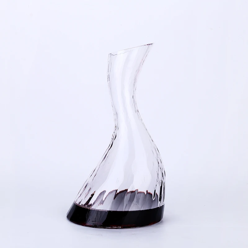 

New arrivals AI 100% Hand Blown Lead-free Crystal Wine Decanter for hotel wedding, Clear