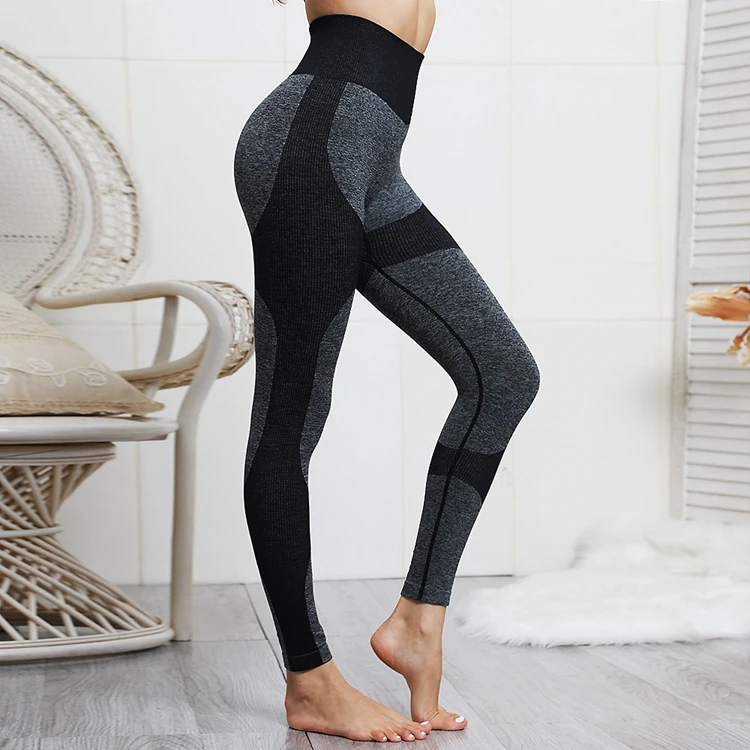 

Low MOQ Womens Gym Leggings Yoga Pants Nice Quality Seamless Leggings for Women, Customized colors