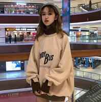 

Hoodies Sweatshirt Women Harajuku Streetwear Heart Print Hoodie 2018 Autumn Women Fashion Clothes