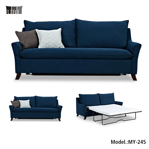 Folding Sofa Bed For Hotels Metal Mechanism Sleeper