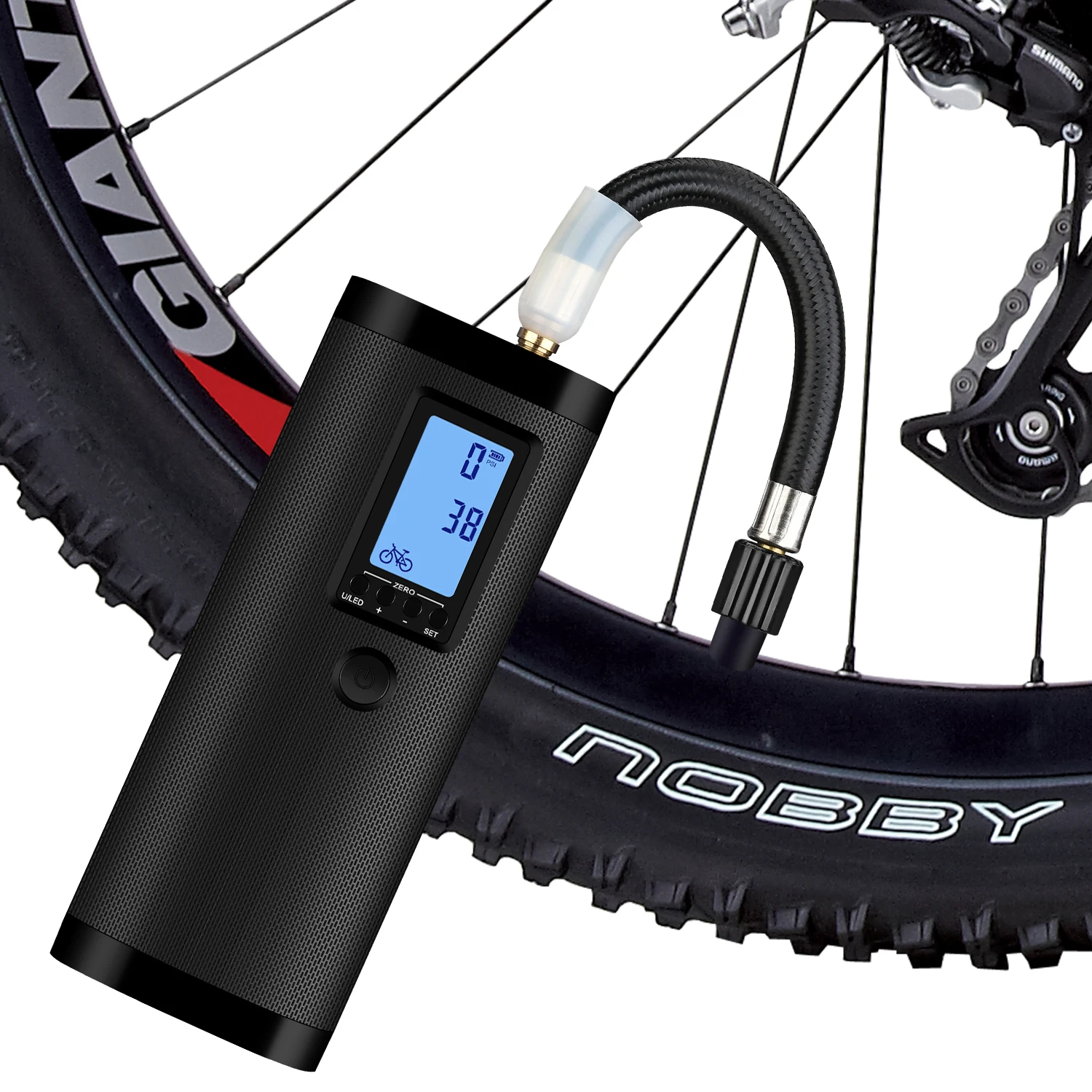 High pressure multi function bicycle pump air compressor pump for tyre
