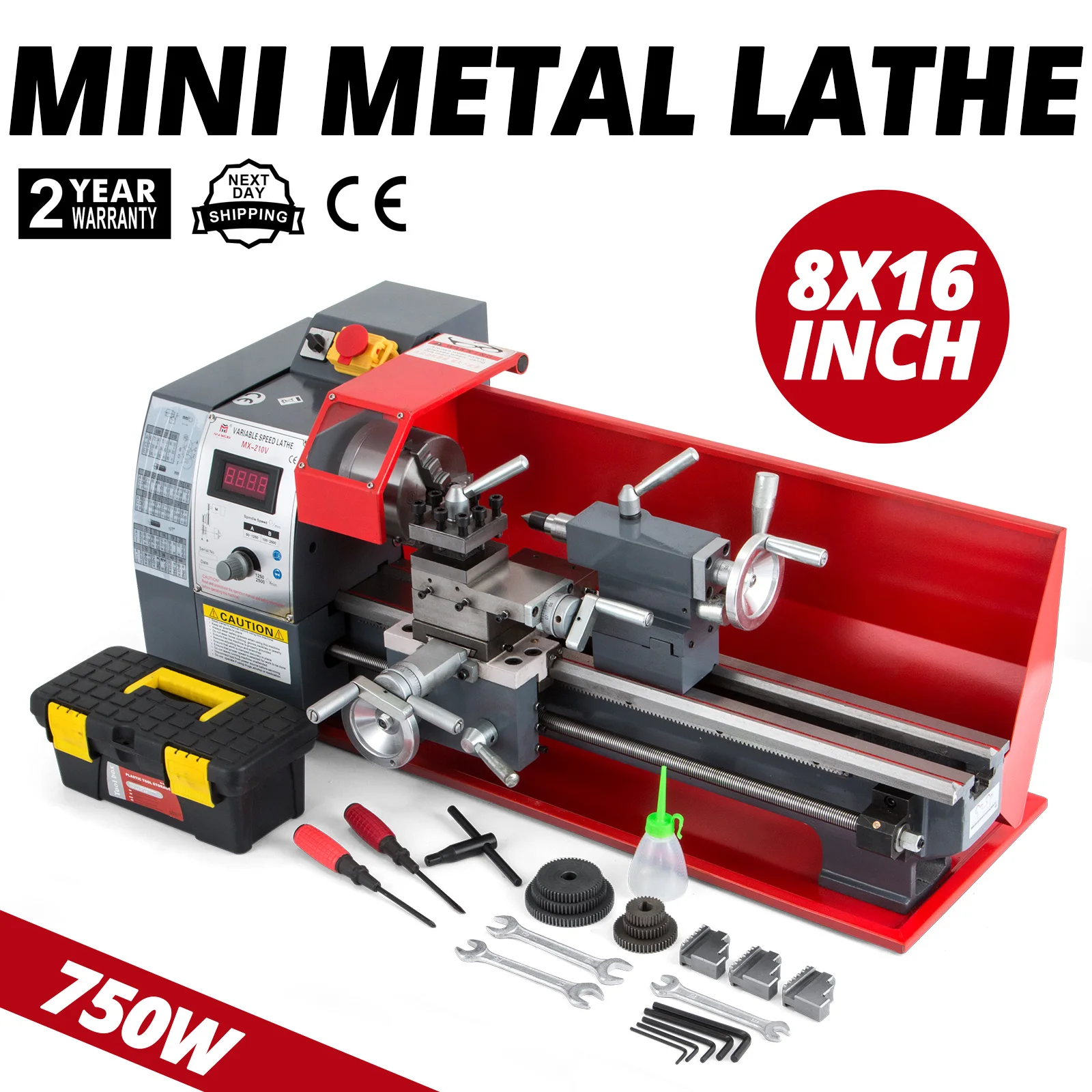 Hot Sell!!! Newest Hobby Mini Cnc Lathe Machine/ Easy Operation Bench
