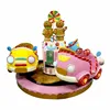 Elong colorful candy carousel for kids merry go round for amusement Candy carousel