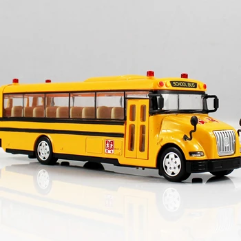 China Manufacture Custom Diecast School Bus Model By Toy Vehicle - Buy ...