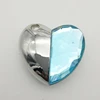 New Necklace Diamond Heart Shape Jewel USB Flash Drive low price crystal usb disk 32GB