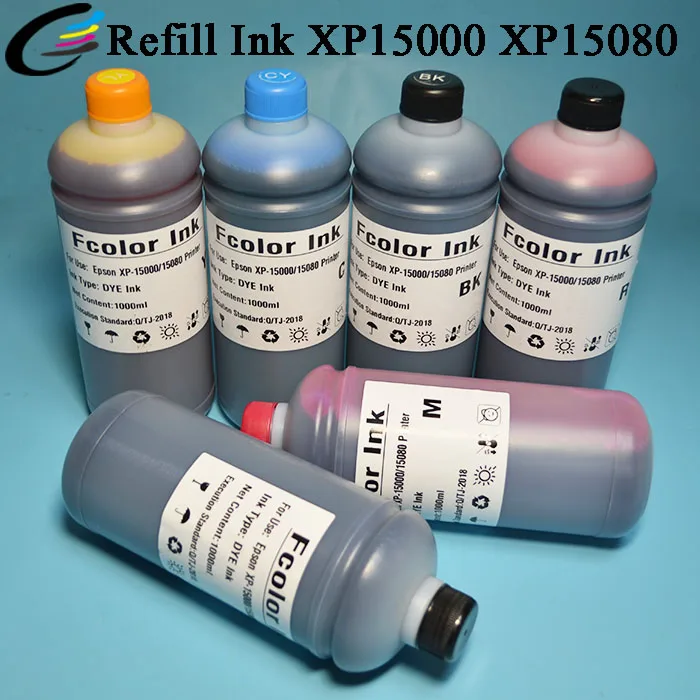 High Quality Water Based Dye Ink for Epson XP 15000 Printer