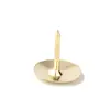 Gold Design Double Heart Thumb Tacks Bulk