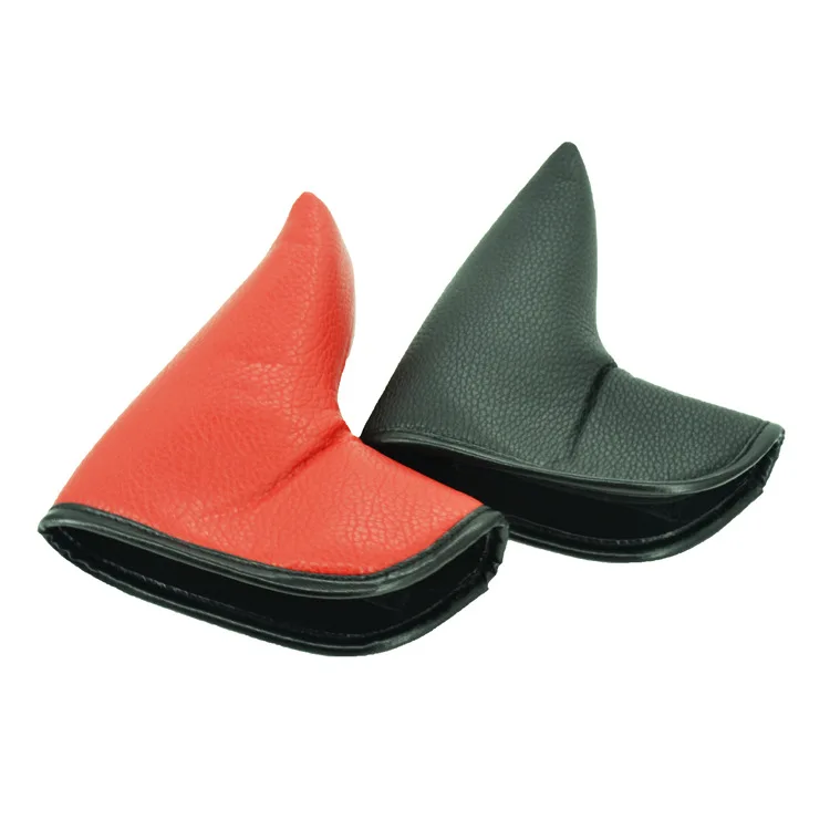 

popular fashion design neutral blank logo golf putter head cover