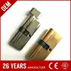 euro standard oxidate aluminium normal key daf door lock with OEM