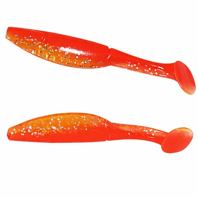 

Custom fishing soft lure glow scented soft plastic lure, Customized