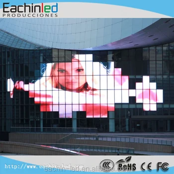 High Brightness Transparent Led Mesh Screen Indoor Transparent Led