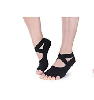 Gibbon yoga socks half toe ankle grip for women