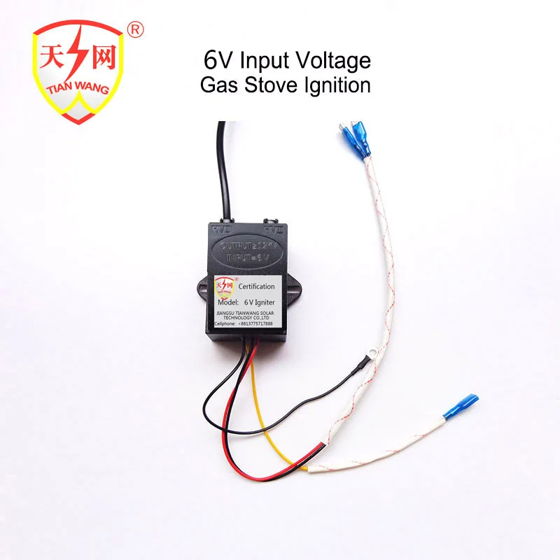 6V Battery Operated Gas Fireplace Electronic Ignition Electric Oven Parts