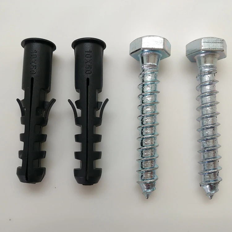 Plastic Nylon Hammer Drive Nail Anchor Fixing Nylon Anchor Plastic Wall