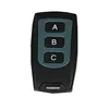 Three Buttons Rolloing code Metal Face to Face Remote Control for Security