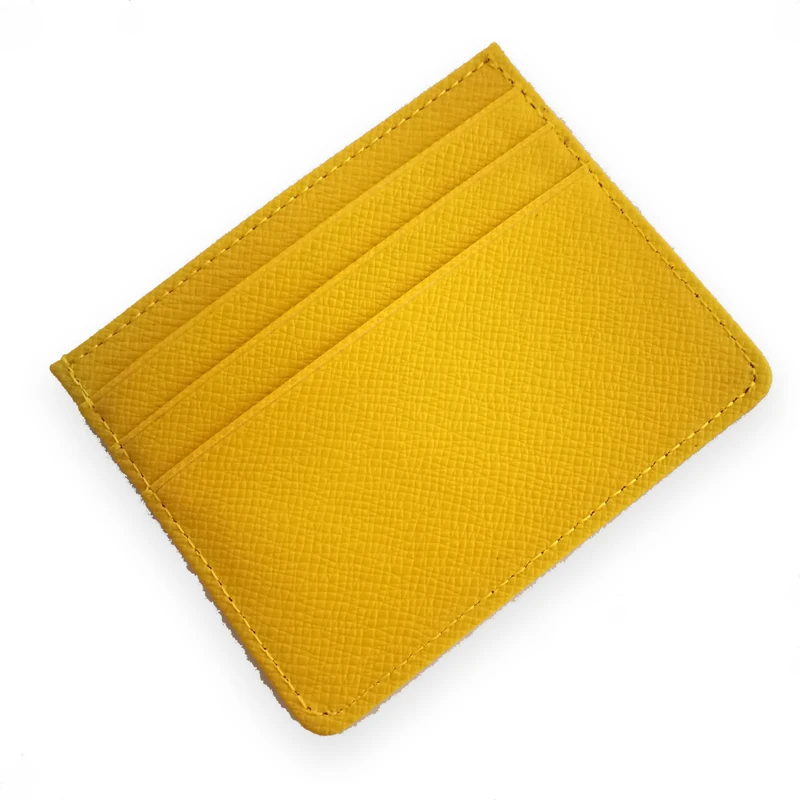 

Wholesale cheap slim pu leather credit card holder, Customized