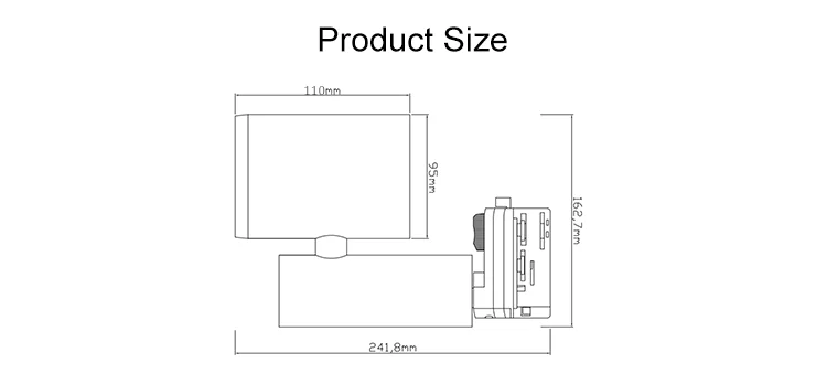 Hot sale best price CCT 30W led track light