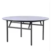 Used 10 Seaters Pvc Banquet Folding Round Wedding Table
