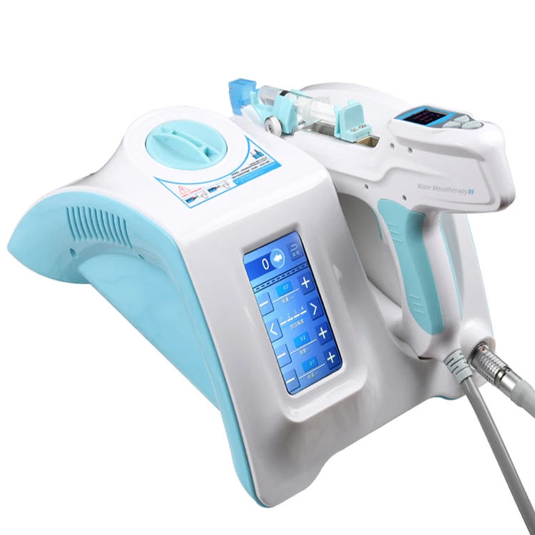 

Hotsale water mesotherapy gun Anti-wrinkle beauty equipment / meso gun injector Korea with CE, White +blue