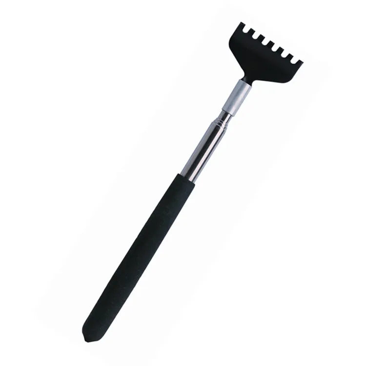 

Extendable stainless steel back scratcher claw massager