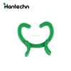 Green color PVC twist tie plastic coated twist tie wire Plastic Garden Plant Support Clip Plant Ring