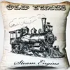 best sale PP cotton printed canvas cushion steam engine design sleeping pillow