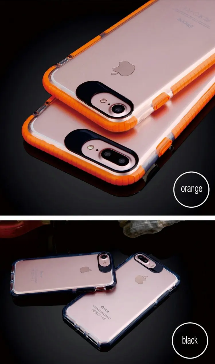 2 In 1 Cell Phone Case Colorful Phone Caver For Iphone Iphone6s Tpu Pc