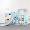 Bubble kids plastic slide common style slide and swing for children