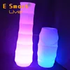 Factory Wholesale PE Material led light garden flower pot