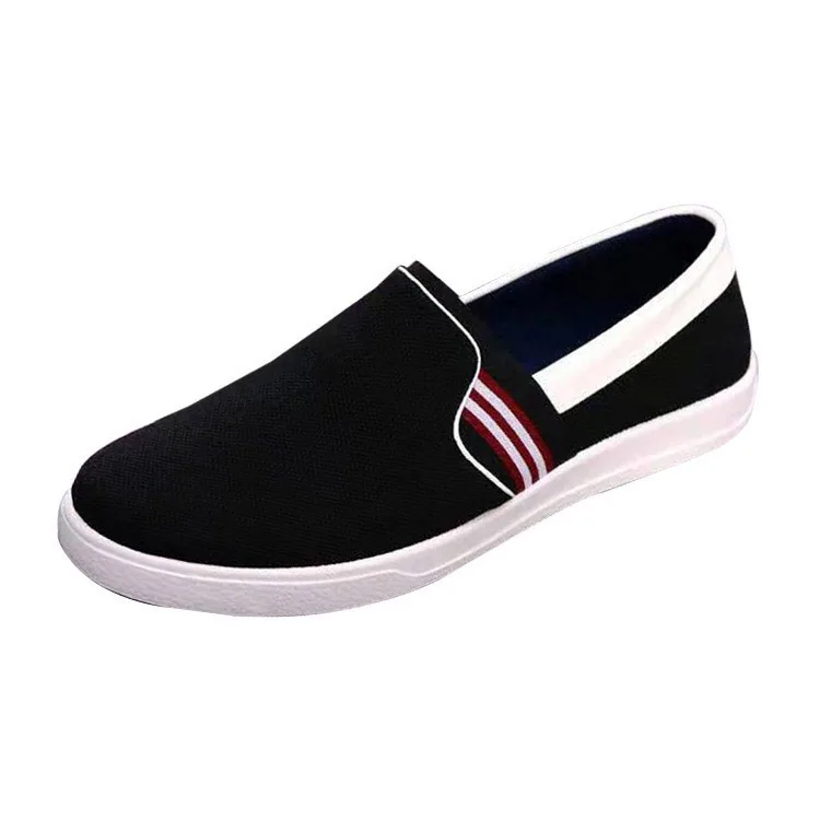 

Fashion Men Flats Loafers Slip On Canvas Sneakers Boat Casual Shoes, Customized