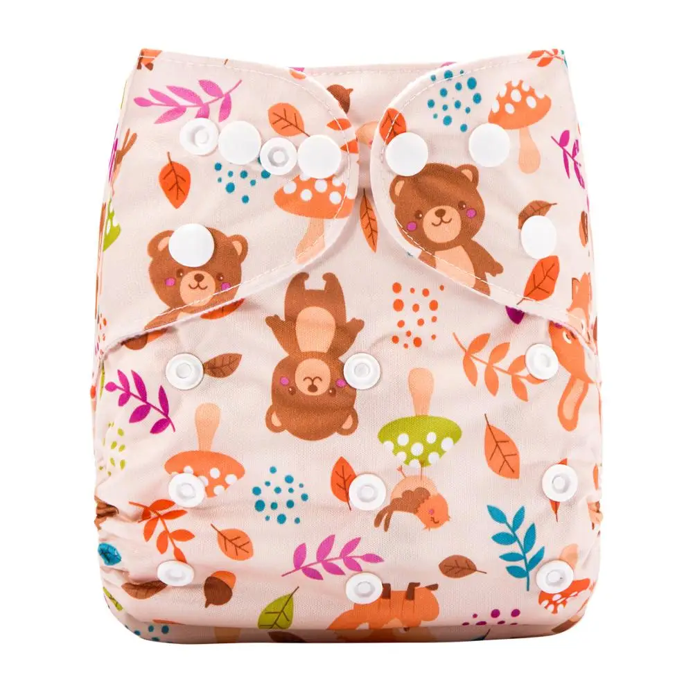 

2019 Ananbaby OEM Reusable Pocket Newborn Cloth Diaper, Colorful