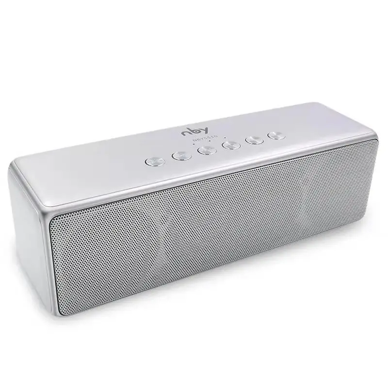 

2019 nby 5510 wireless bluetooth speaker portable Mobile phone use subwoofer speaker China manufacturer, Black;silver;blue;gray;red;purple