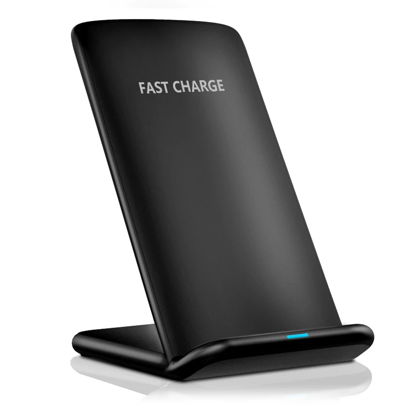 

Wireless Charger, Qi wireless fast charging stand qi certificated wireless charger, Black white sliver or custom