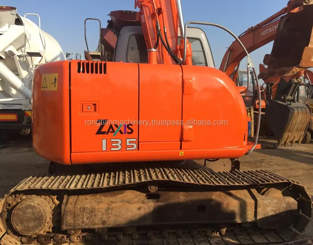 Low Price Hydraulic Crawler Excavator Hitachi Zx135 From Japan In Stock ...