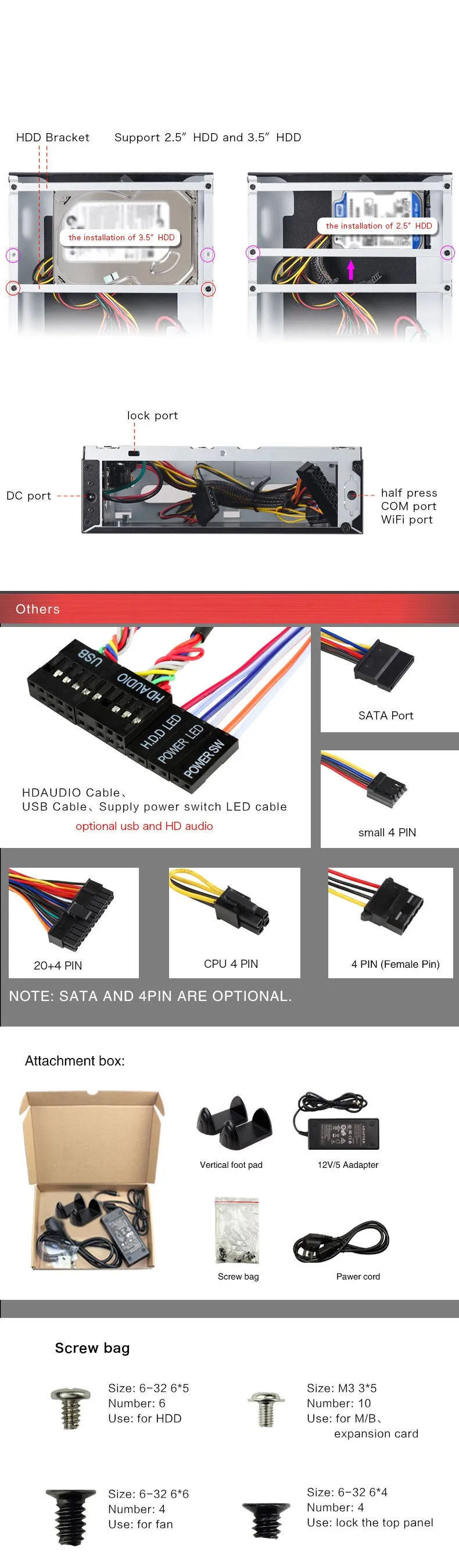mini thin client chassis