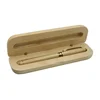 Custom logo packaging box pen box wood maple roller pen