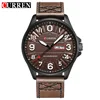 CURREN 8269 Men Quartz Movement Watch Calendar Week Display Watch With Change Language